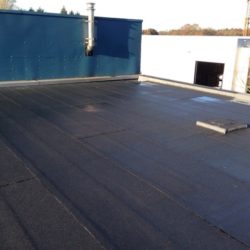 plat dak herstellen roofing